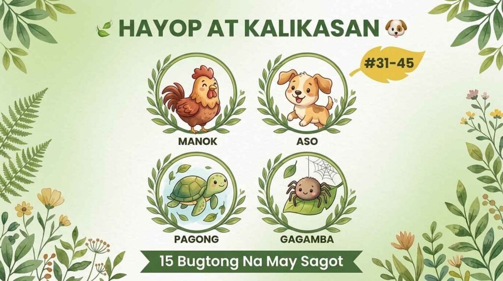 15 Bugtong Tungkol sa Hayop at Kalikasan Na May Sagot (Animals & Nature)