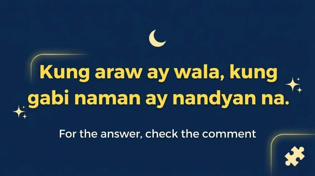 Family Challenge: Bugtong Para sa Buong Pamilya
