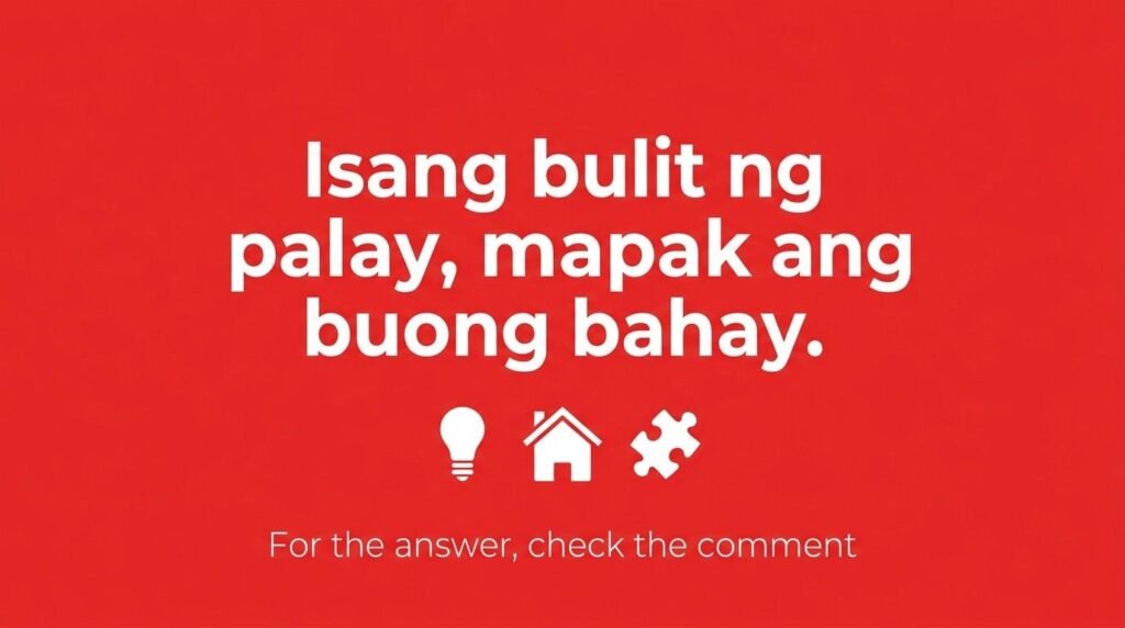Easy Bugtong Para sa mga Batang 7-9 Taong Gulang