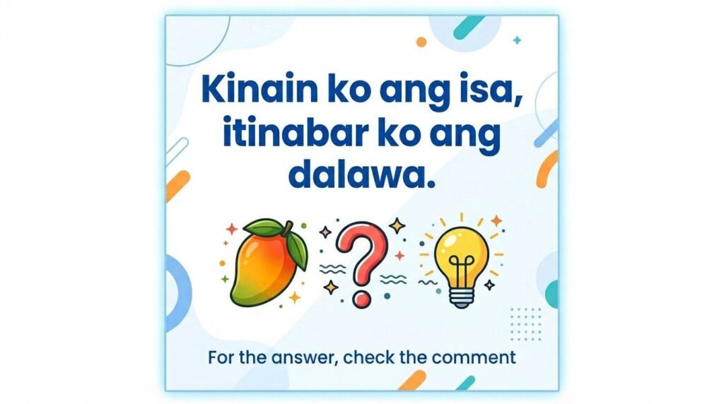 Medium Easy Bugtong Para sa mga Batang 10-12 Taong Gulang