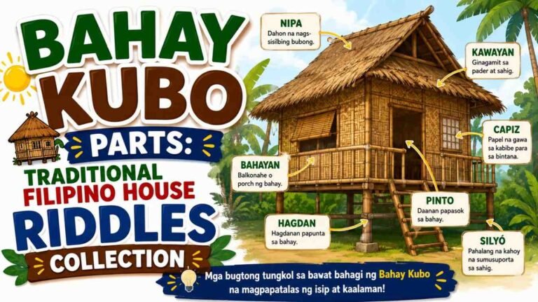 Bahay Kubo Parts
