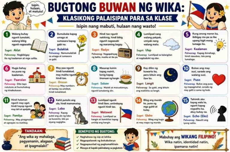 Bugtong Buwan ng Wika