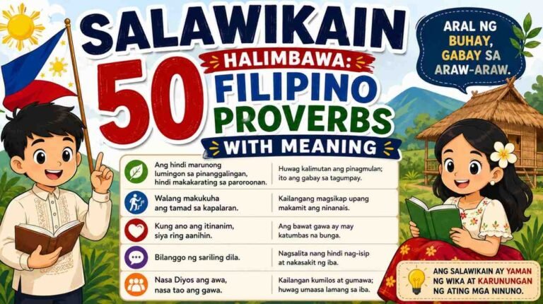 Salawikain Halimbawa