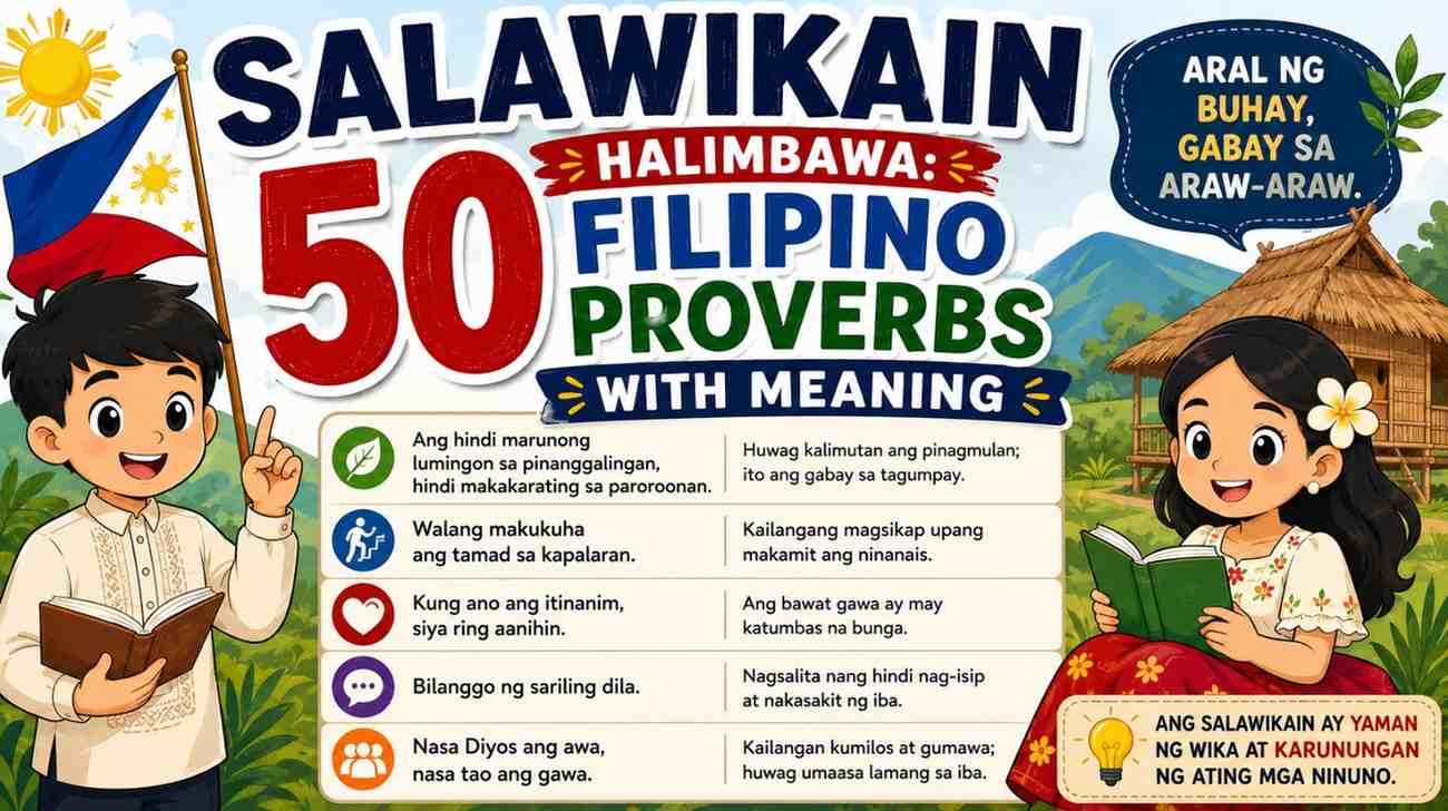 Salawikain Halimbawa