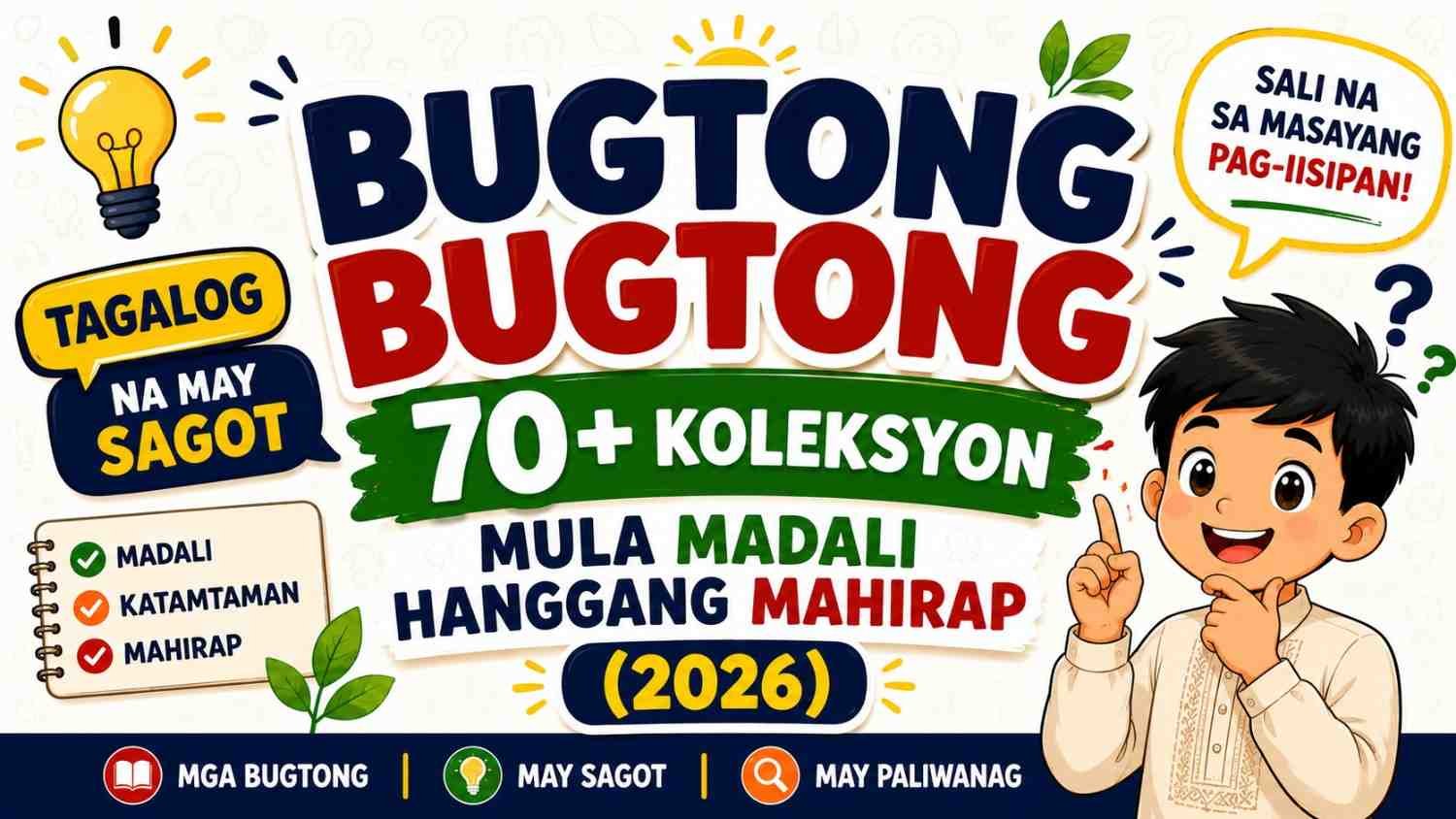 Bugtong Bugtong Tagalog