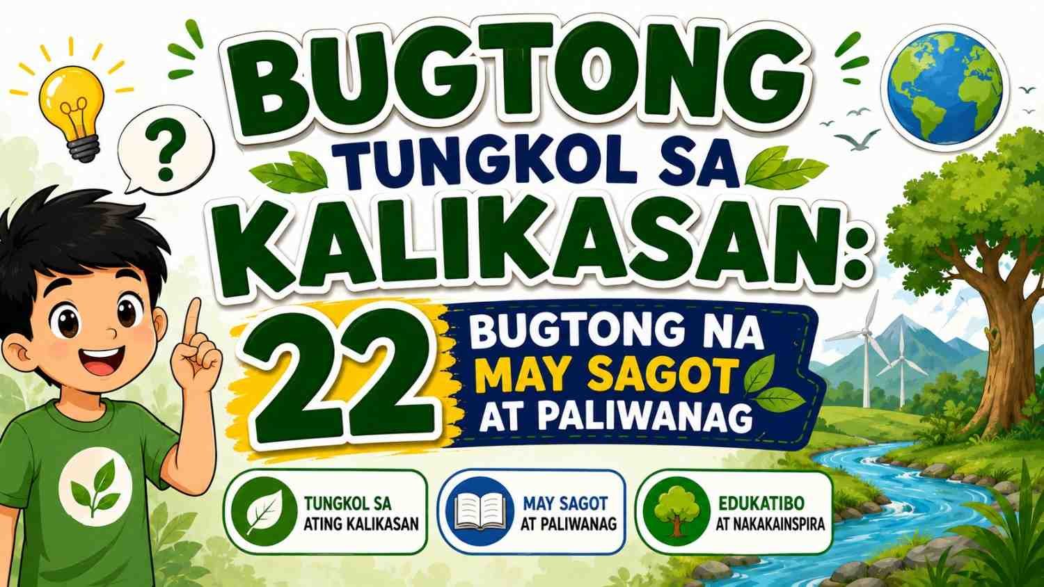 Bugtong Tungkol sa Kalikasan