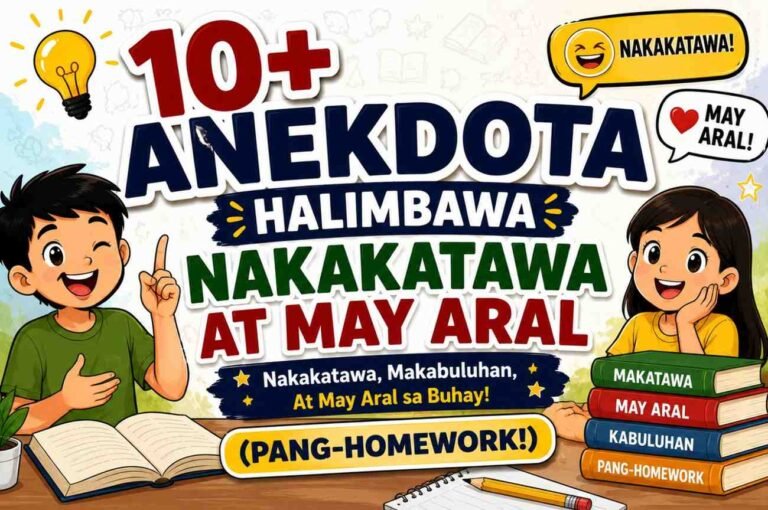 anekdota halimbawa nakakatawa
